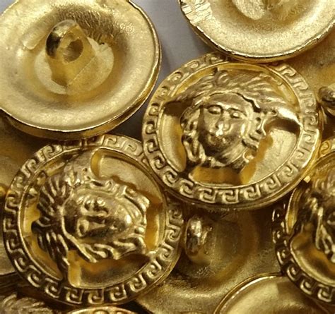 Versace Medusa Button 